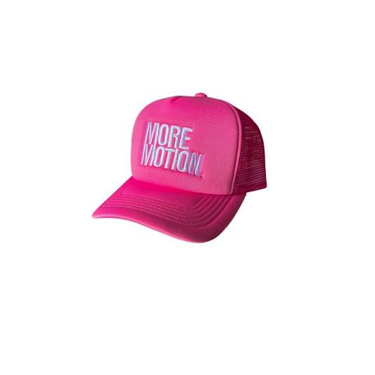 HOME RUN TRUCKER HAT - PINK